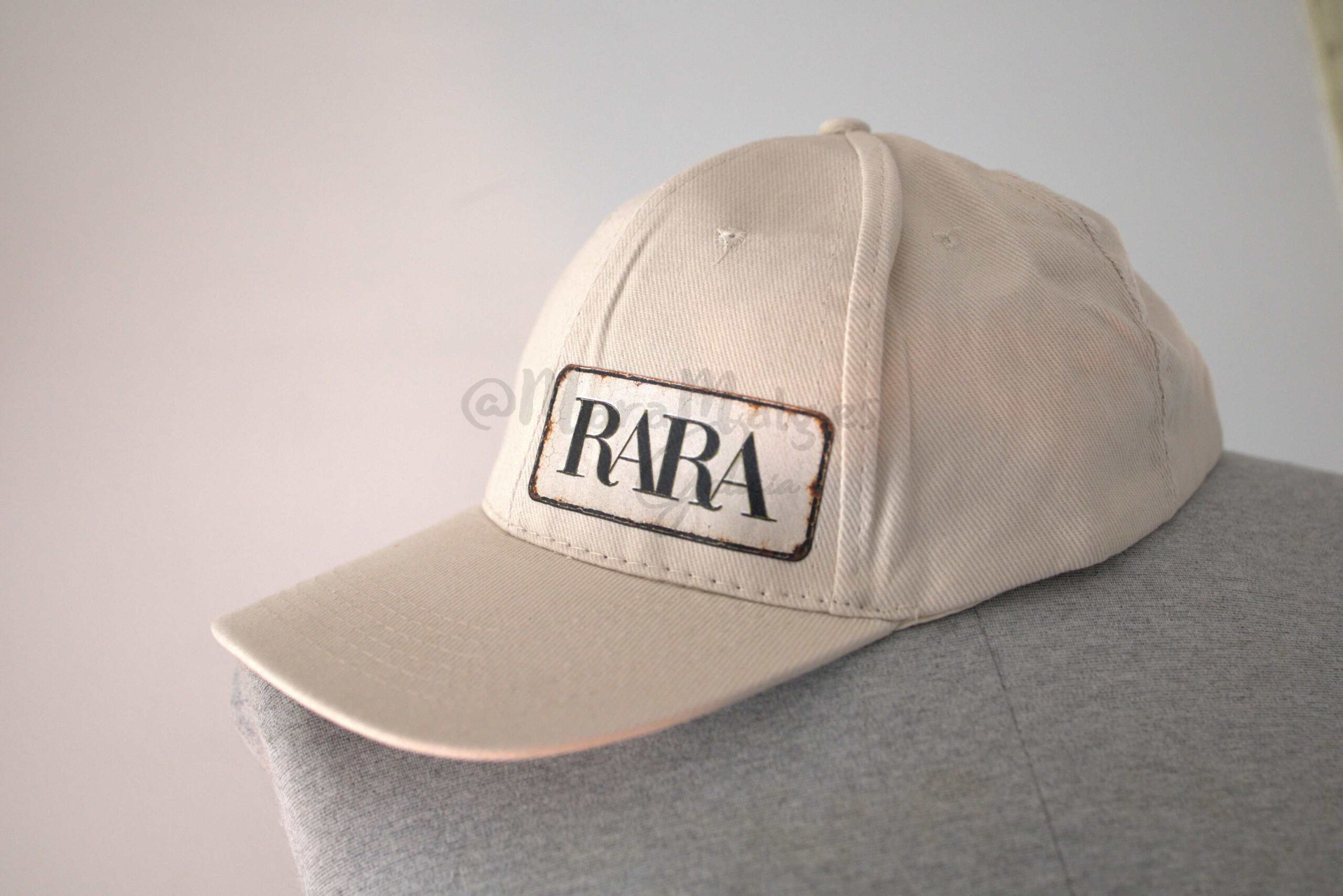 Gorra adulto Toronto beis arena con parche de RARA