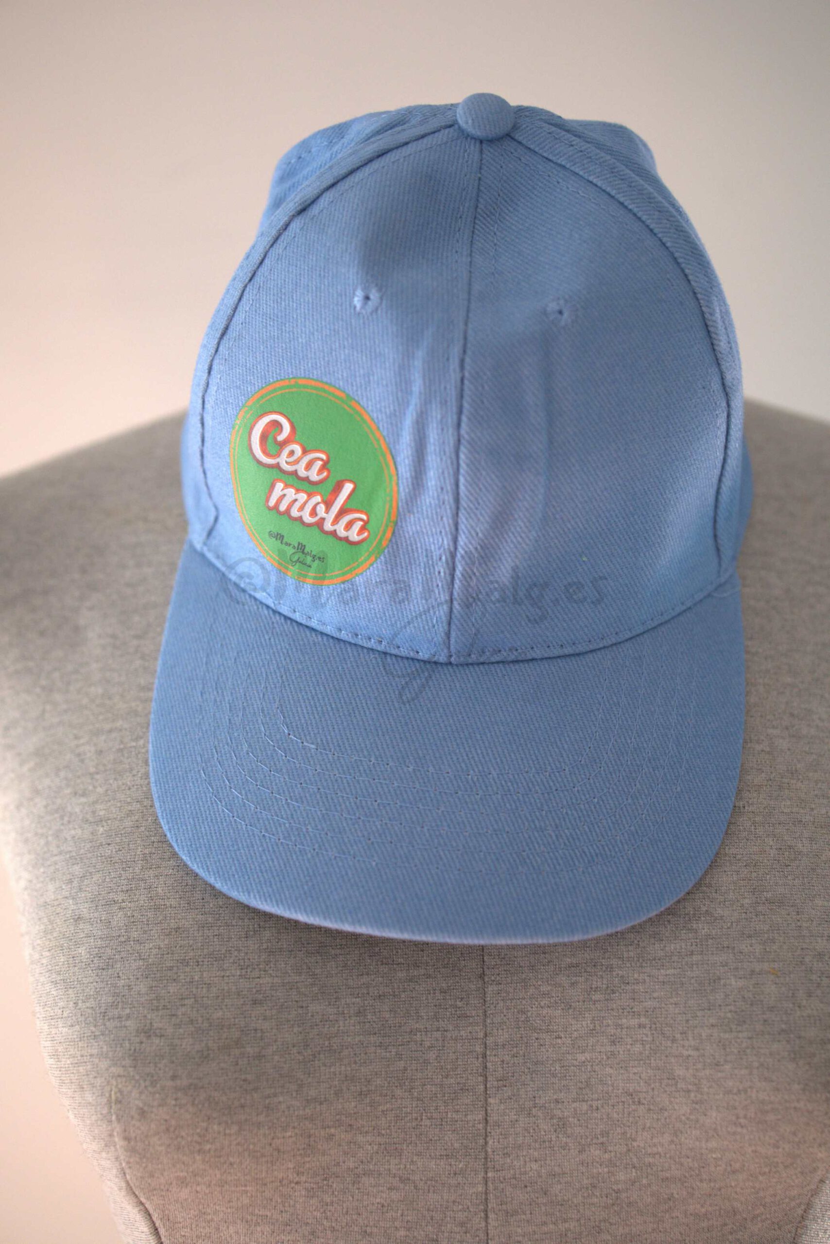 Gorra-Kid-Toronto-azul cielo con parche de Cea Mola