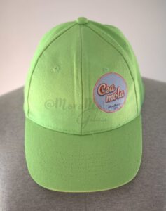 Gorra-Kid-Trnt-verde manzana con parche de Cea Mola
