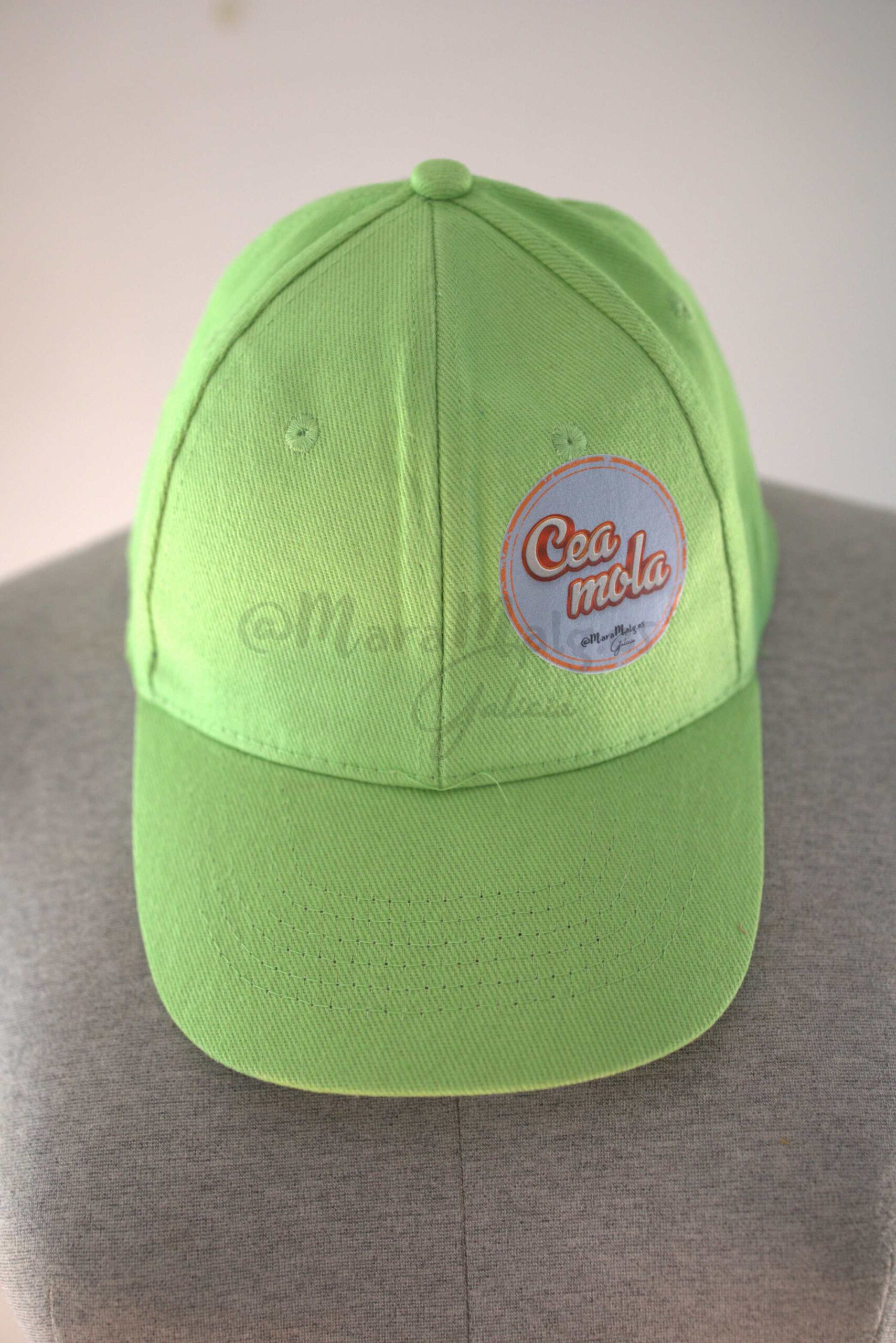 Gorra-Kid-Toronto-verde manzana con parche de Cea Mola