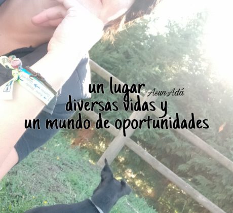 Un mundo de oportunidades-autorretrato con Chispa- blogasunada