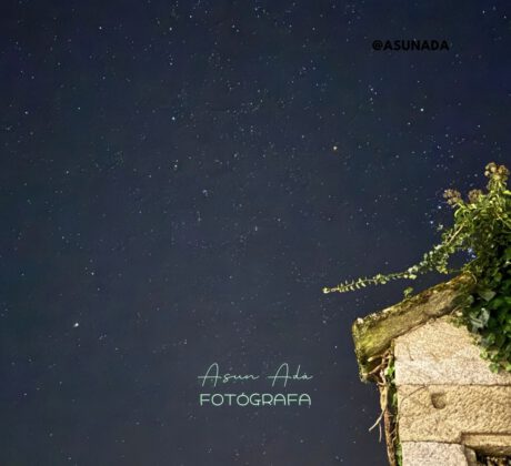 Despedida, cierre y comienzos -foto Estrellas hórreo - canalización fin de año - Blogasunada