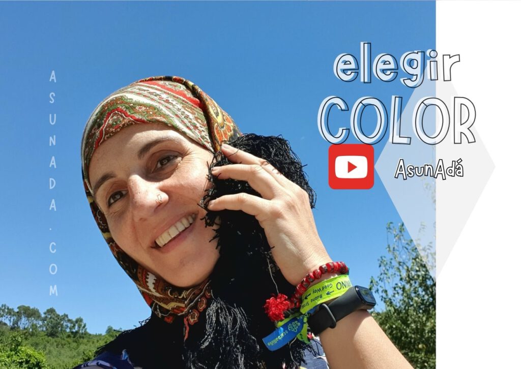 Elección de colores-autorretrato pañuelos traje de gallega-blogasunada
