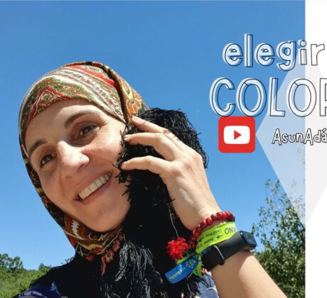 Elección de colores-autorretrato pañuelos traje de gallega-blogasunada