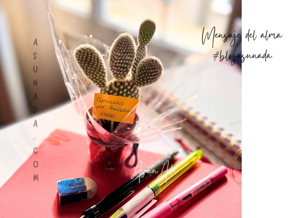 Trato por igual-cactus “gracias por hacerme crecer”-blogasunada